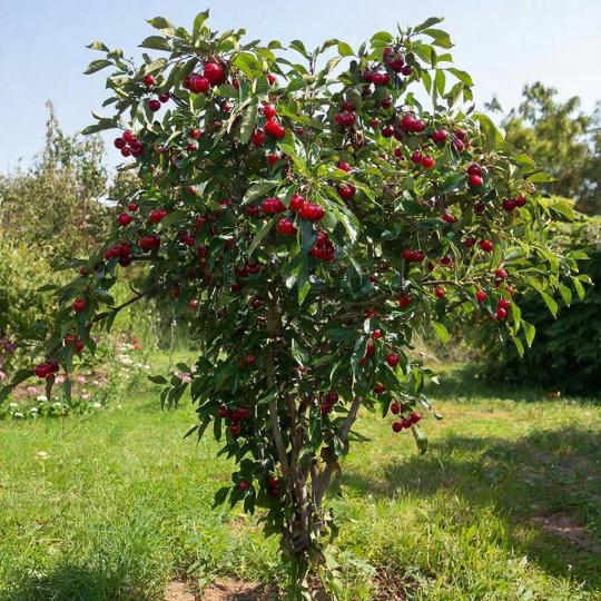 Войлочная вишня "ОГОНЕК" китайская ранняя
